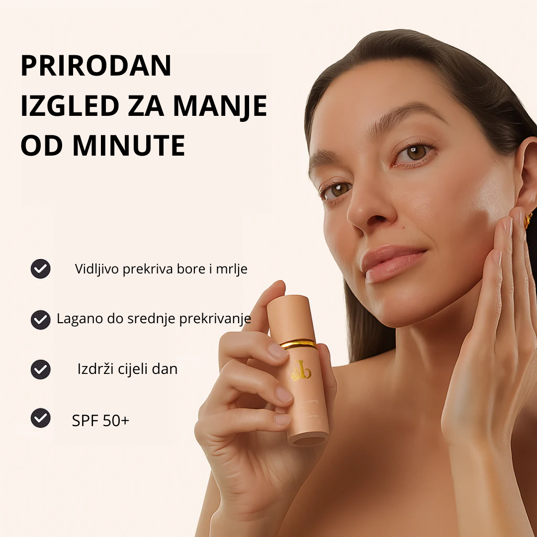 Šminka 4 u 1 – Prekriva, hidratizira, osvjetljava i štiti.